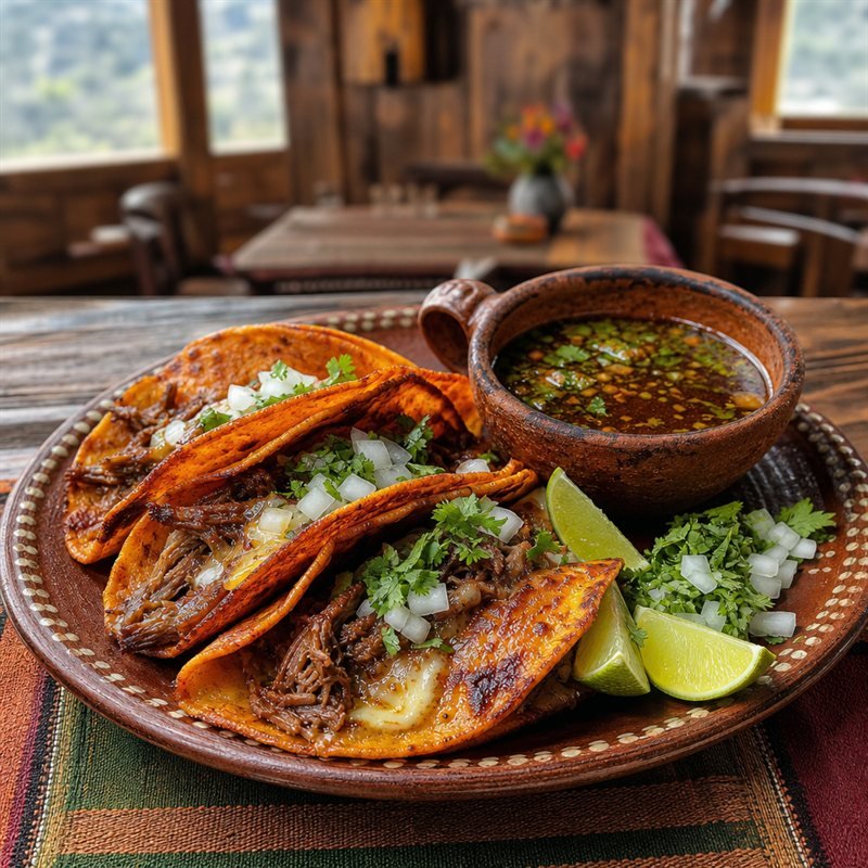 Tacos de Birria de Res