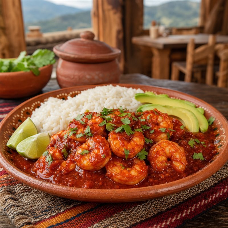 Camarones a la Diabla