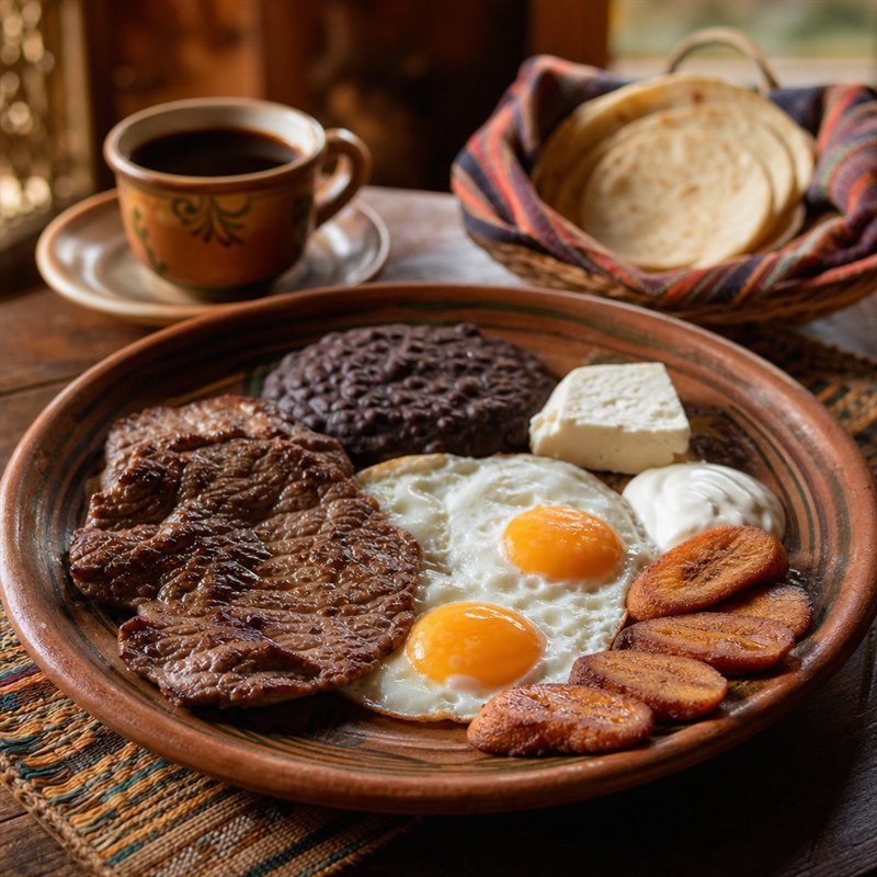 Desayuno de la Cabaña del Cordero