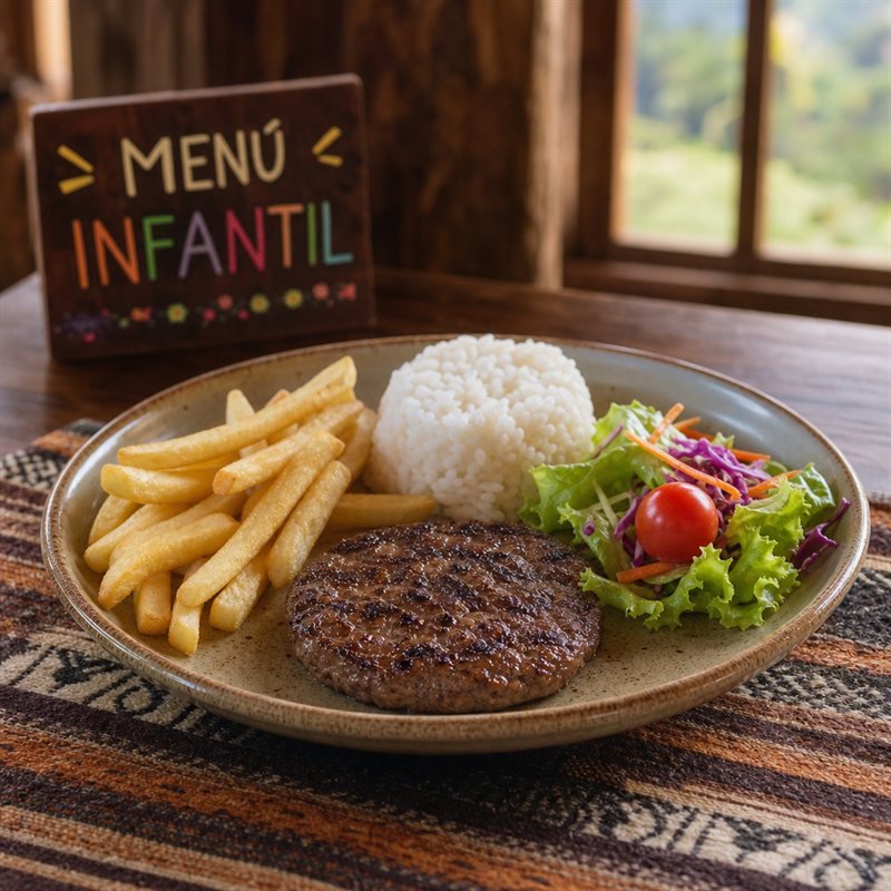Menú Infantil de 4 oz